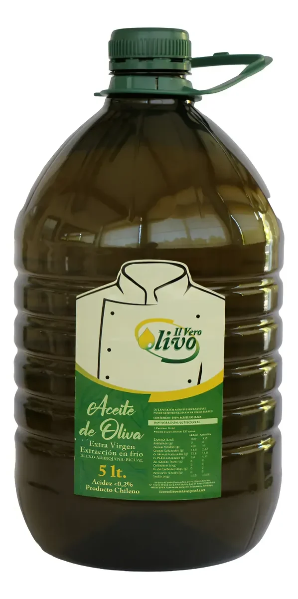 Bidón de aceite de oliva extra virgen 5 litros Il Vero Olivo